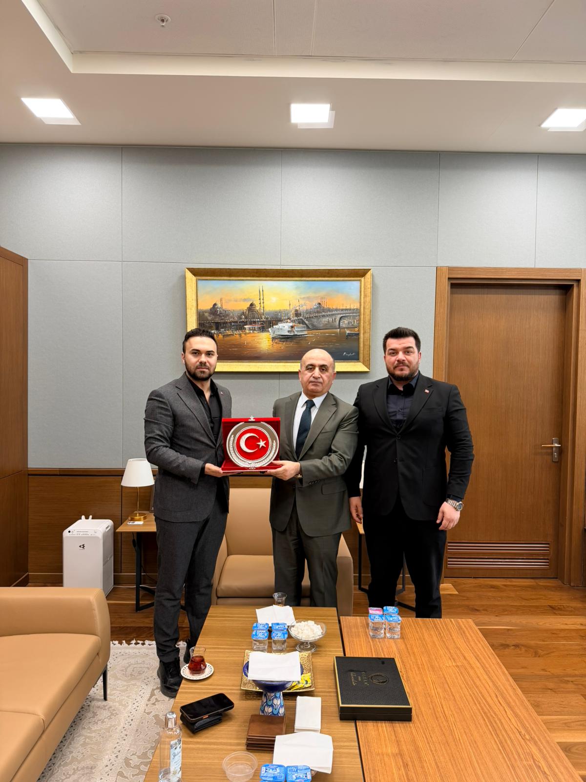 YARGITAY 9. HUKUK DAİRESİ VE YÜKSEK HAKEM KURULU BAŞKANI SAYIN SERACETTİN GÖKTAŞ’A ZİYARET